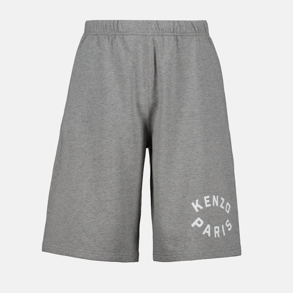 Shorts Short en coton Kenzo Gris Homme