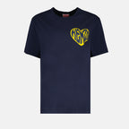 T-Shirts T-shirt Kenzo coeur Kenzo Blau Femme