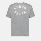 Camisetas T-shirt oversize Kenzo Target Kenzo Gris Homme