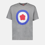 Camisetas T-shirt oversize Kenzo Target Kenzo Gris Homme
