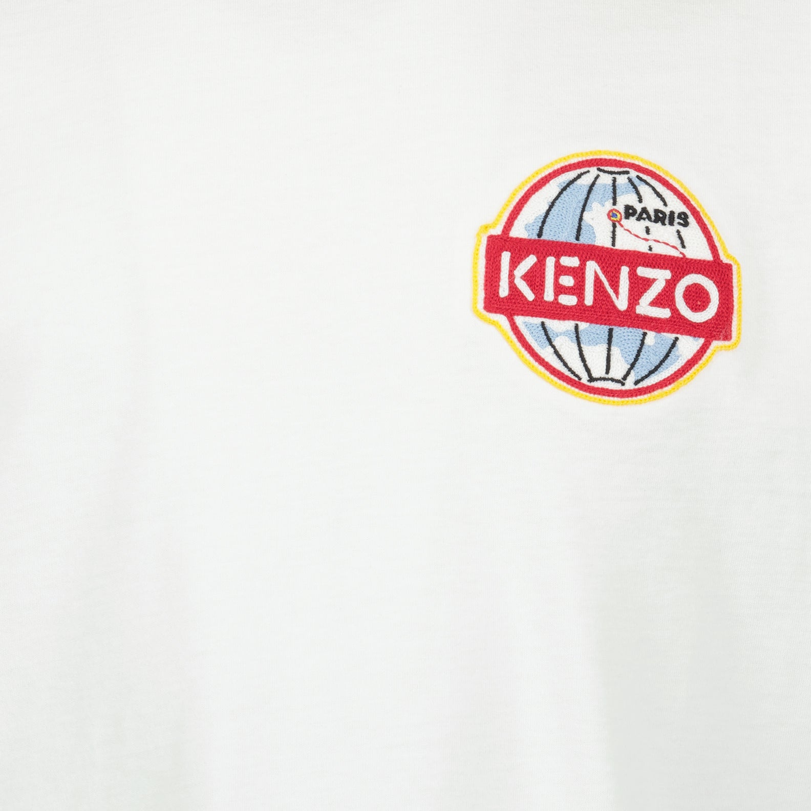 T-shirts T-shirt à logo Kenzo Blanc Homme