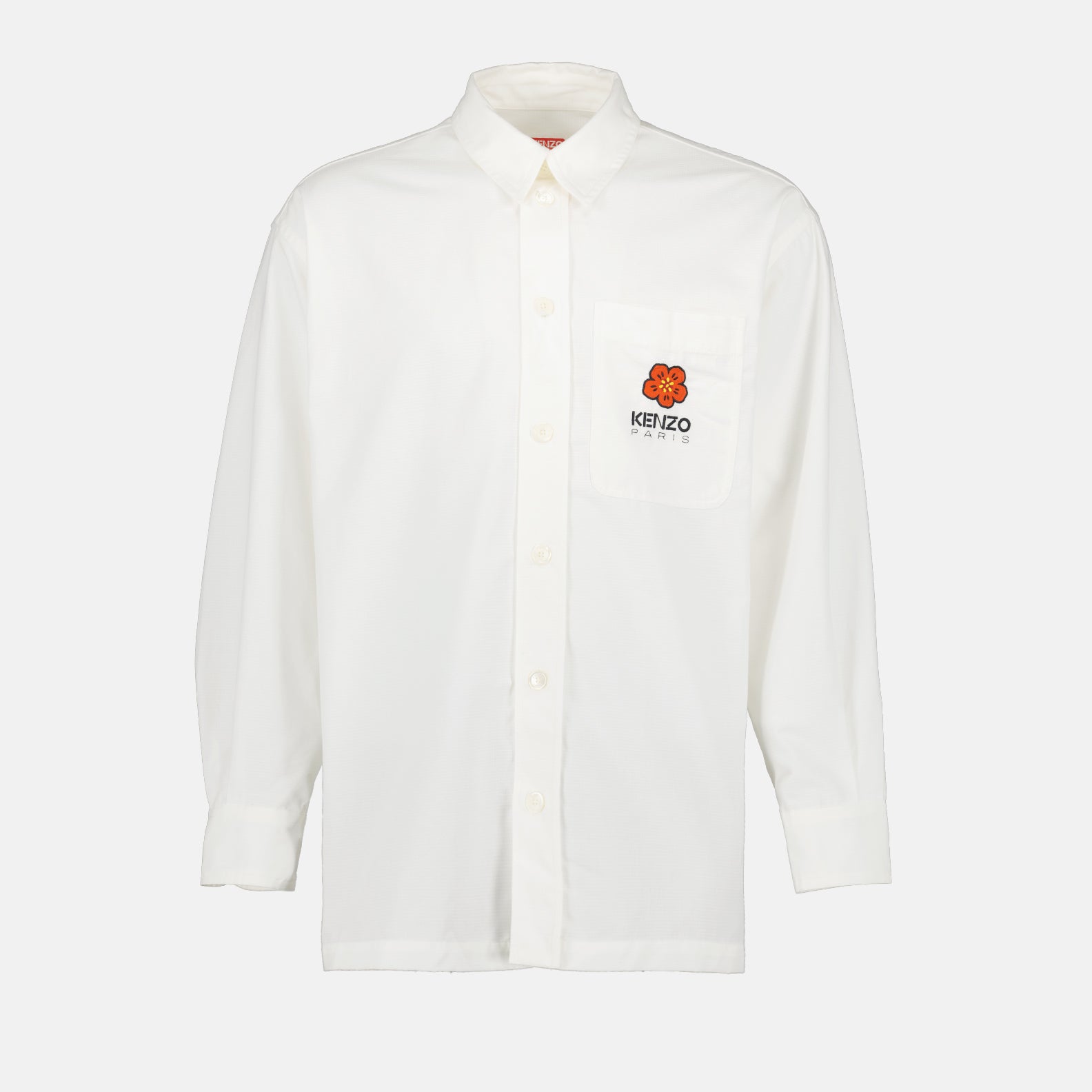 Camisas Chemise Boke Flower Kenzo Blanco Homme