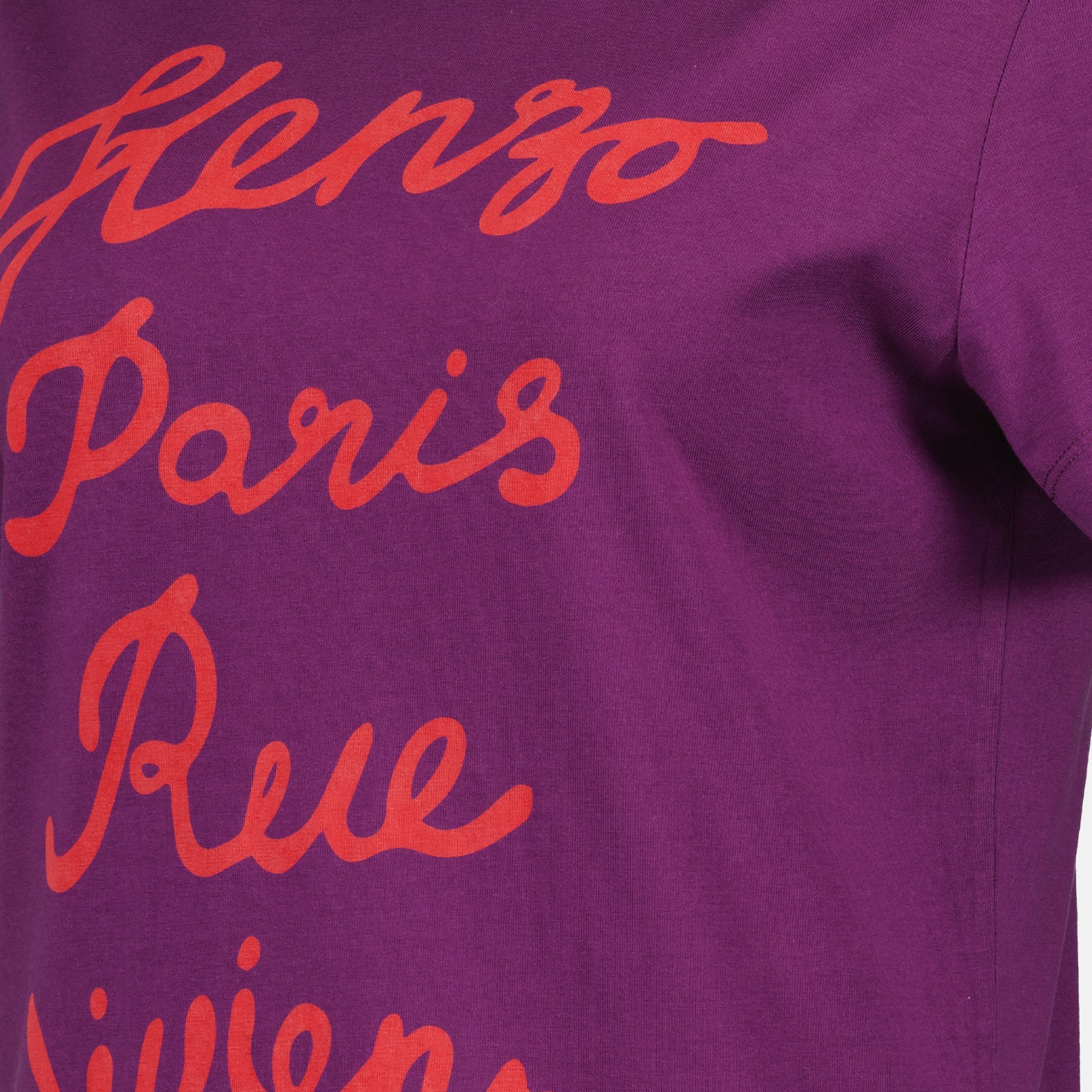 티셔츠 T-shirt Rue Vivienne 1970 Kenzo 보라 Femme