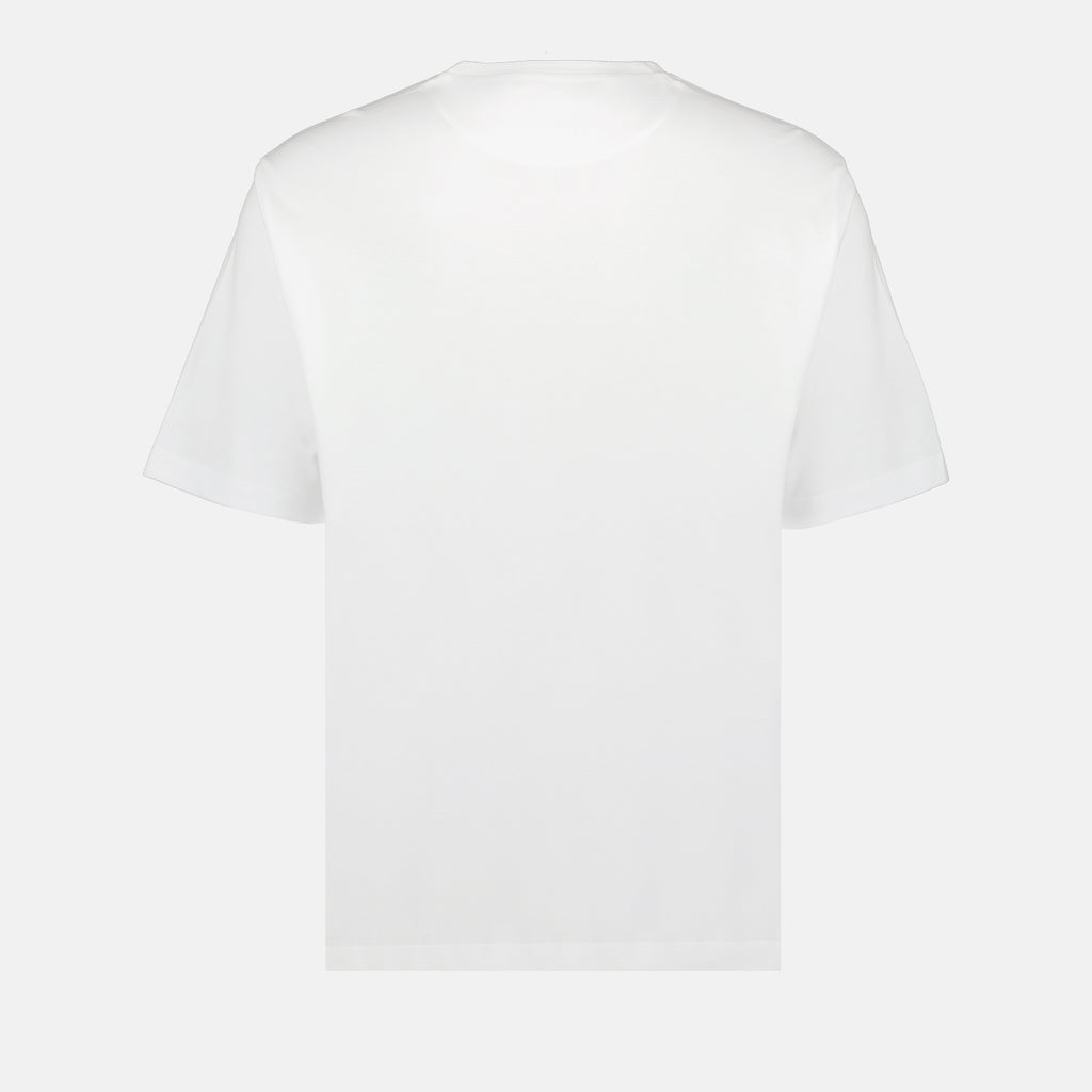티셔츠 T-shirt à logo Prada 하얀색 Homme