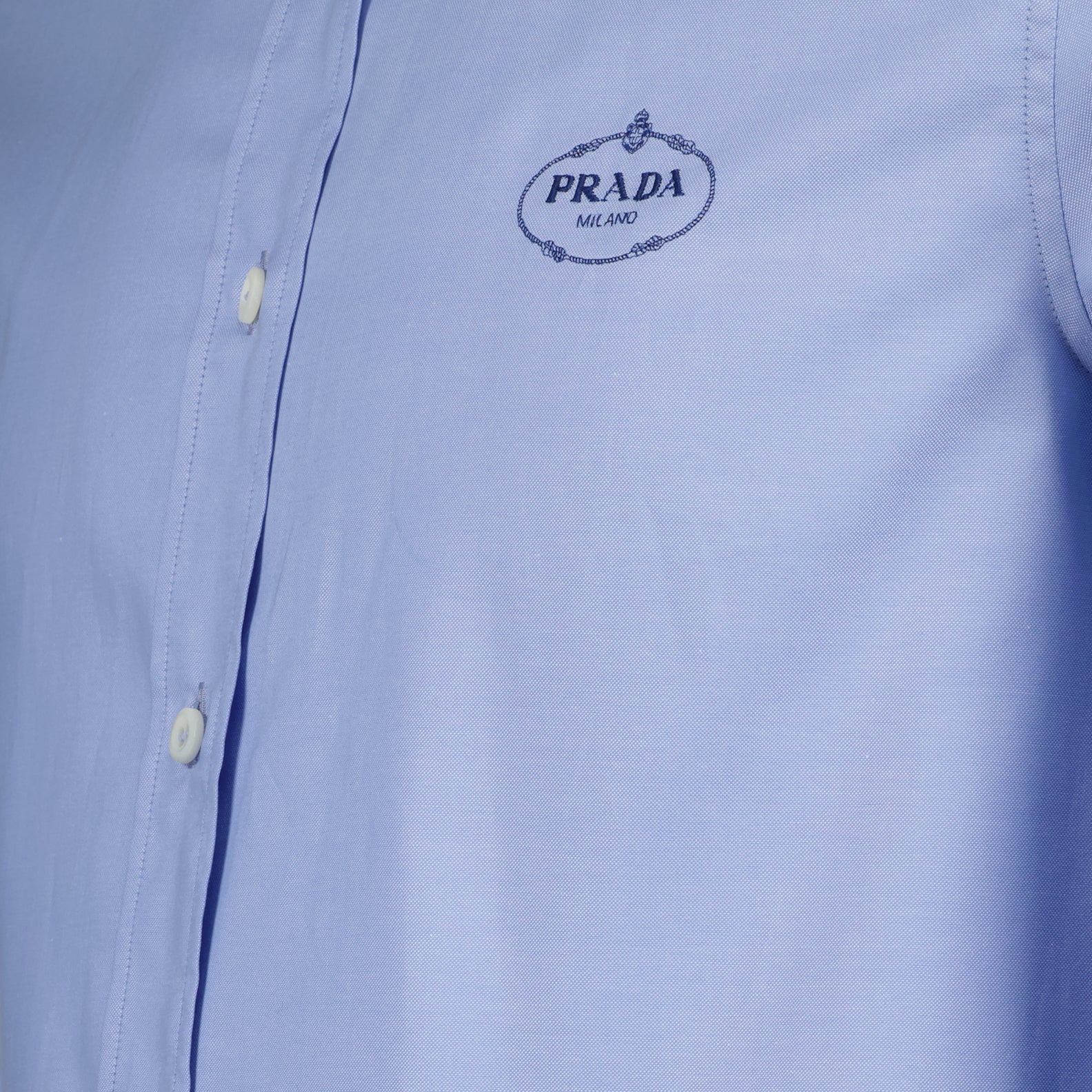 Hemden Chemise Oxford Prada Blau Femme