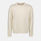 Prendas de punto Pull en laine Prada Blanco Homme