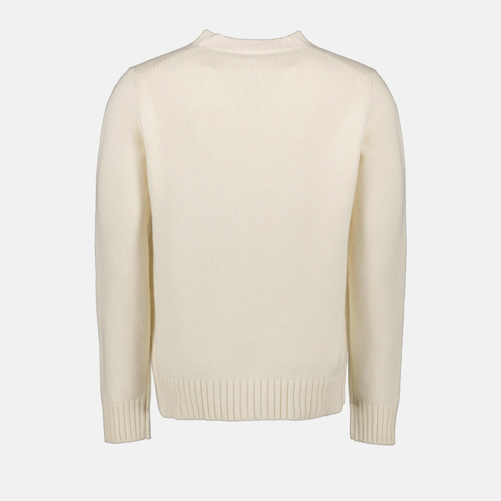 Prendas de punto Pull en laine Prada Blanco Homme
