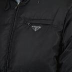 Manteaux Doudoune en Re-Nylon Prada Noir Femme