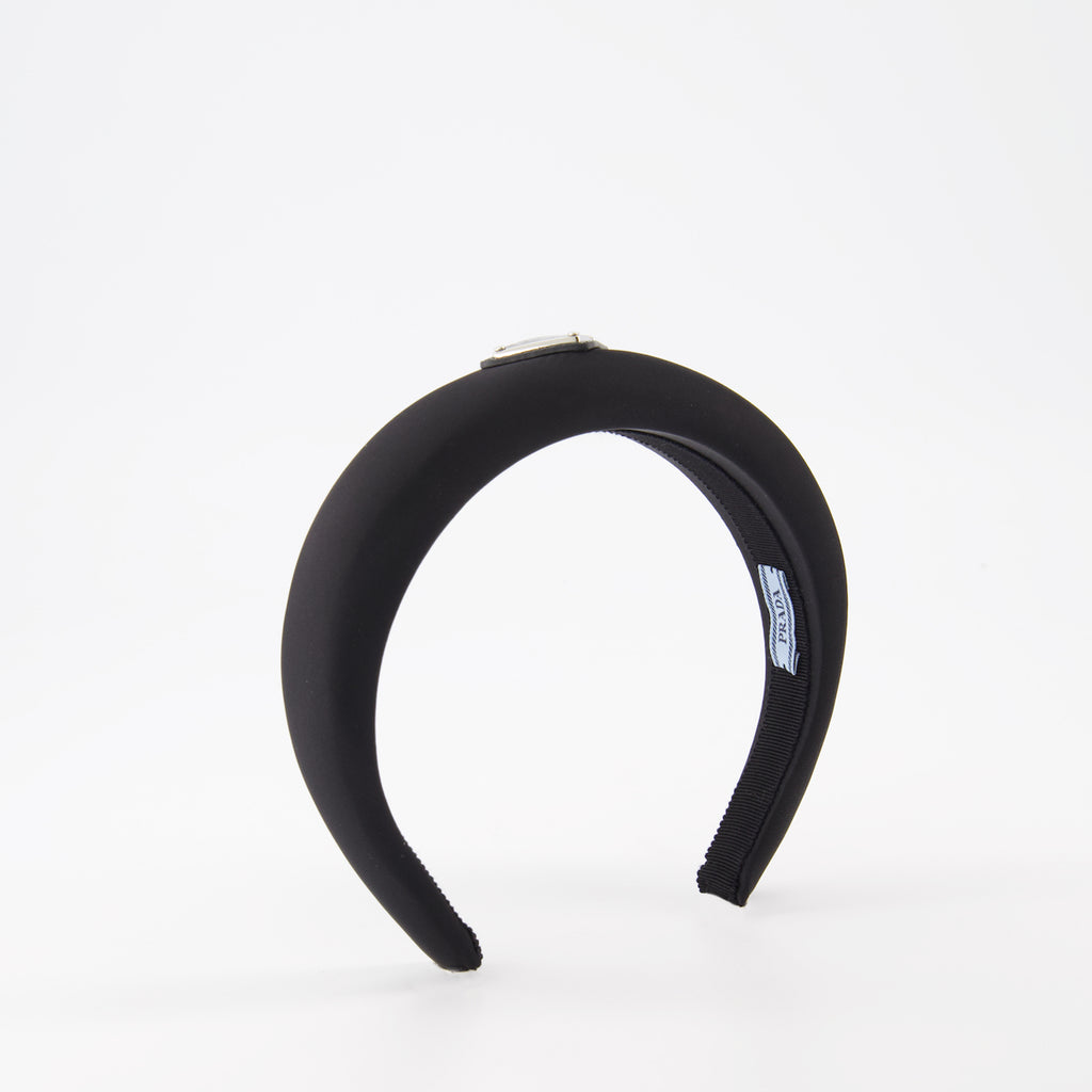 Chapeaux, casquettes et bonnets Bandeau en Re-Nylon Prada Noir Femme