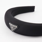 Chapeaux, casquettes et bonnets Bandeau en Re-Nylon Prada Noir Femme