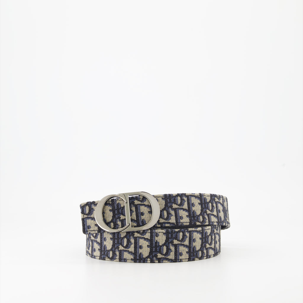 Cinturones Ceinture Oblique Dior Azul Homme