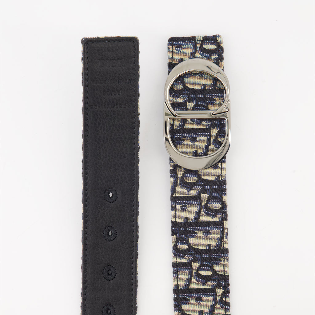 Cinturones Ceinture Oblique Dior Azul Homme