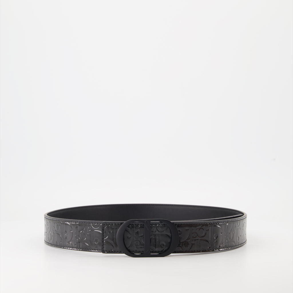 Cintos Ceinture Gravity Dior Preto Homme