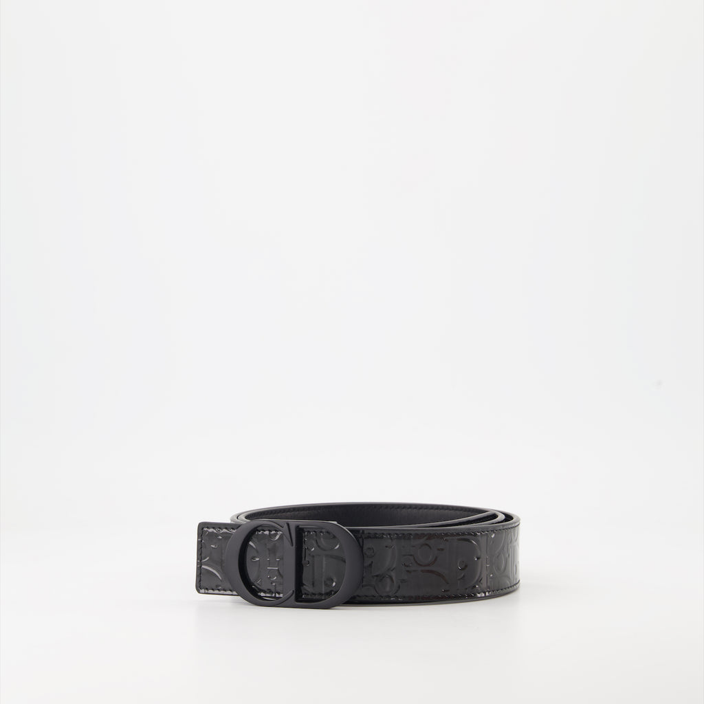 Cintos Ceinture Gravity Dior Preto Homme