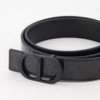 Cintos Ceinture Gravity Dior Preto Homme