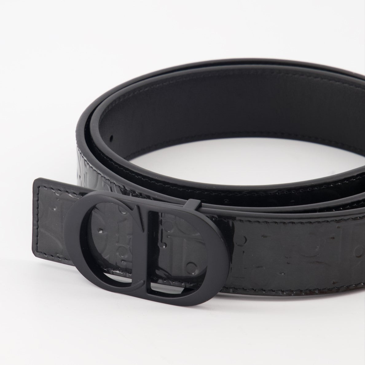 Cintos Ceinture Gravity Dior Preto Homme