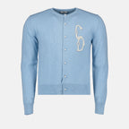 Maglieria Cardigan CD Dior Blu Homme