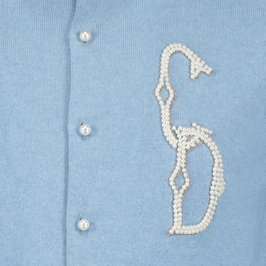 Maglieria Cardigan CD Dior Blu Homme
