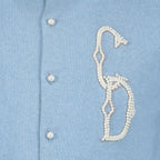 Maglieria Cardigan CD Dior Blu Homme