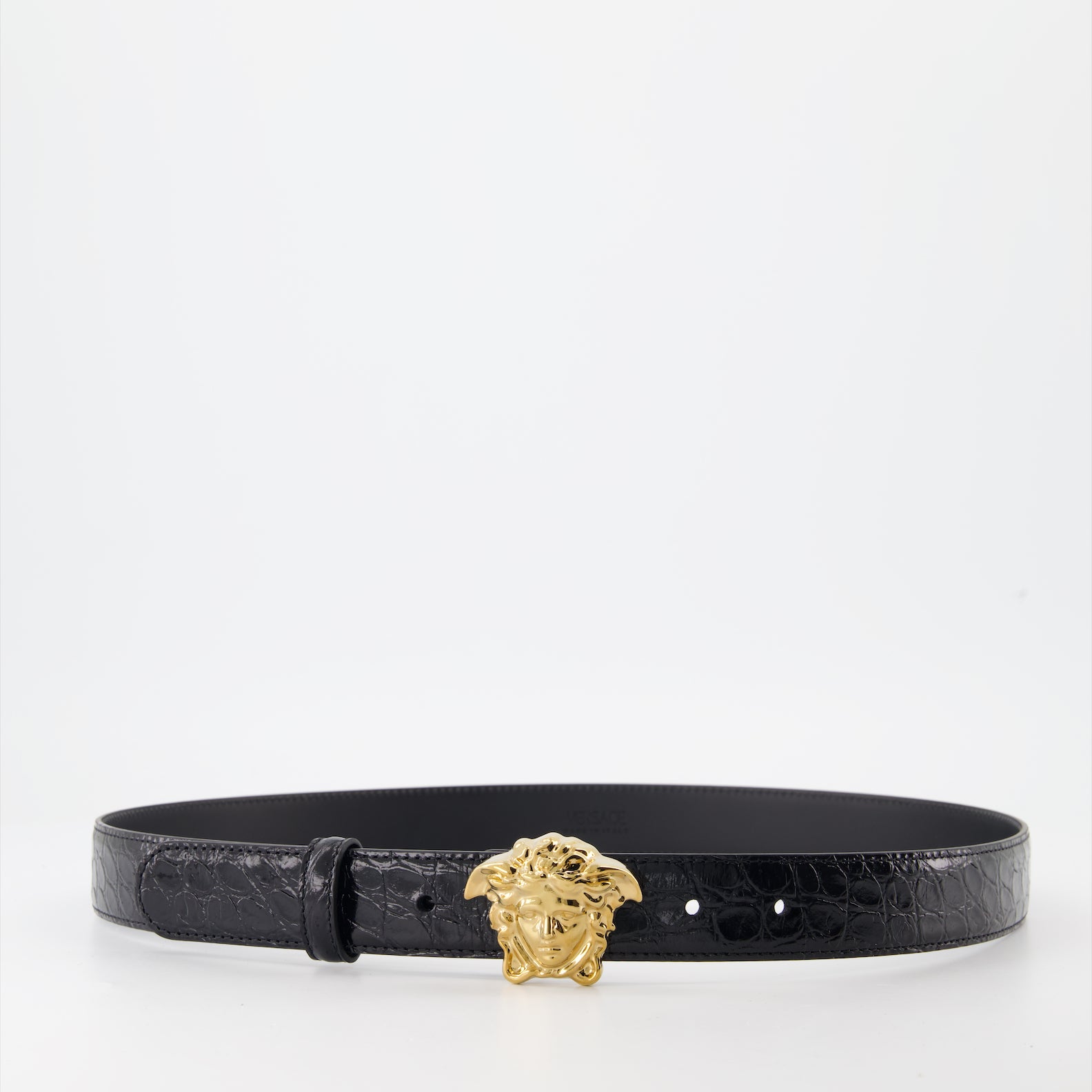 Cintos Ceinture Medusa Versace Preto Femme