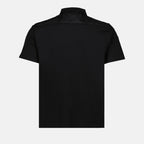 Polos Polo bi-matière Prada Negro Homme
