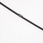 Joyería Bracelet Saffiano Prada Negro Homme