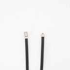 Joyería Bracelet Saffiano Prada Negro Homme