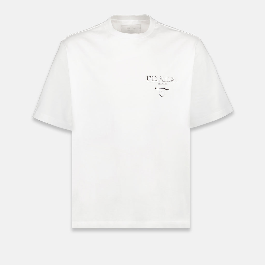 T-Shirts T-shirt Prada Milano Prada Weiß Homme