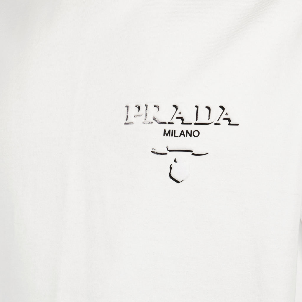 T-Shirts T-shirt Prada Milano Prada Weiß Homme