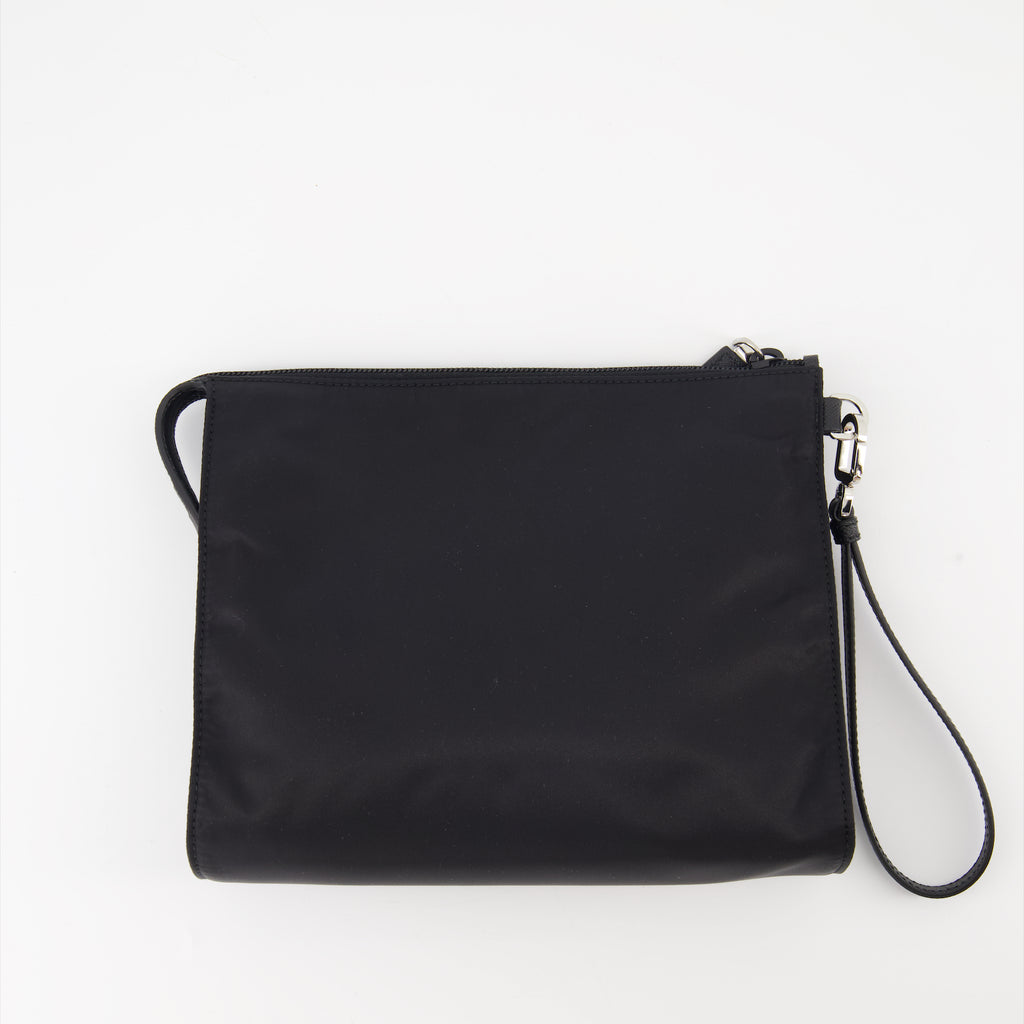 Pouches Re-Nylon Pouch Prada Black Man