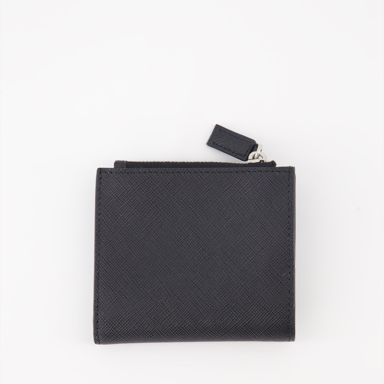 Petite maroquinerie Portemonnaie Saffiano Prada Noir Homme