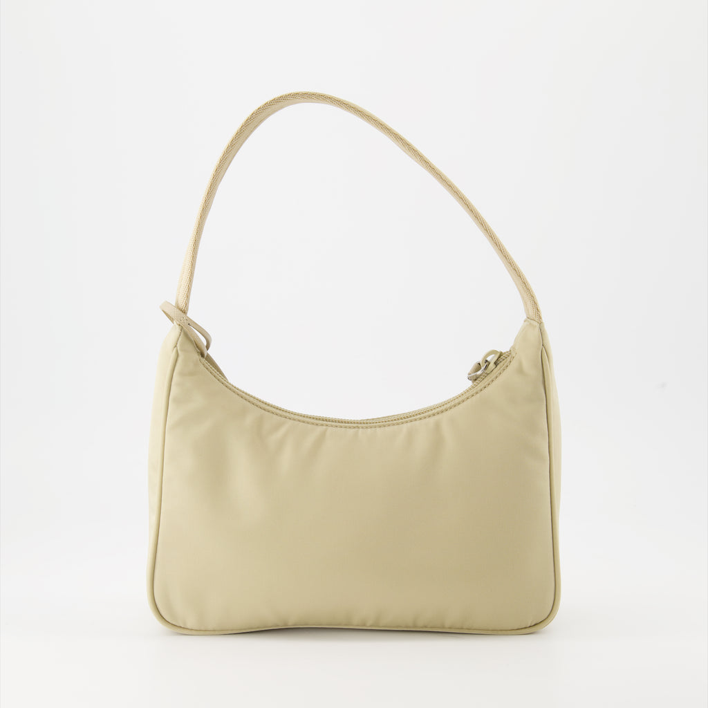 Sacs à main et épaule Sac Re-Edition 2000 Prada Beige Femme