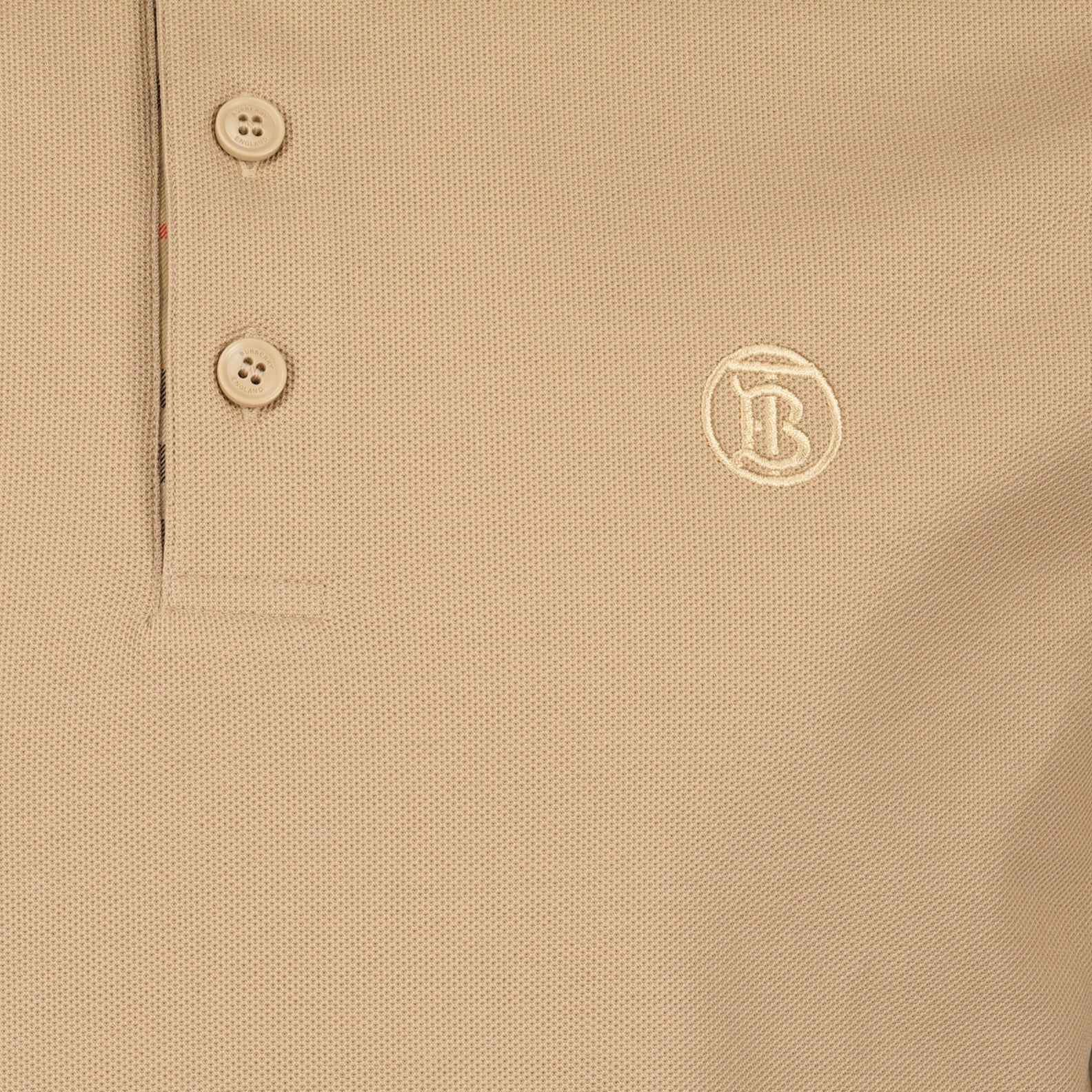 Polos Polo Eddie Burberry Beige Homme