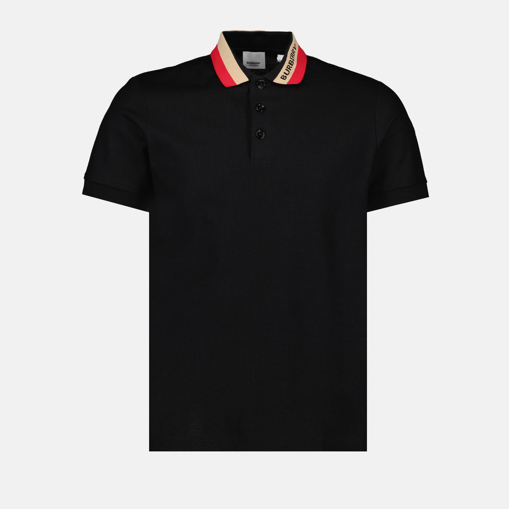 Polos Polo Edney Burberry Negro Homme