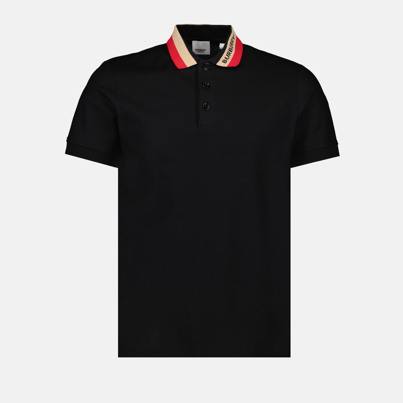 Polos Polo Edney Burberry Negro Homme