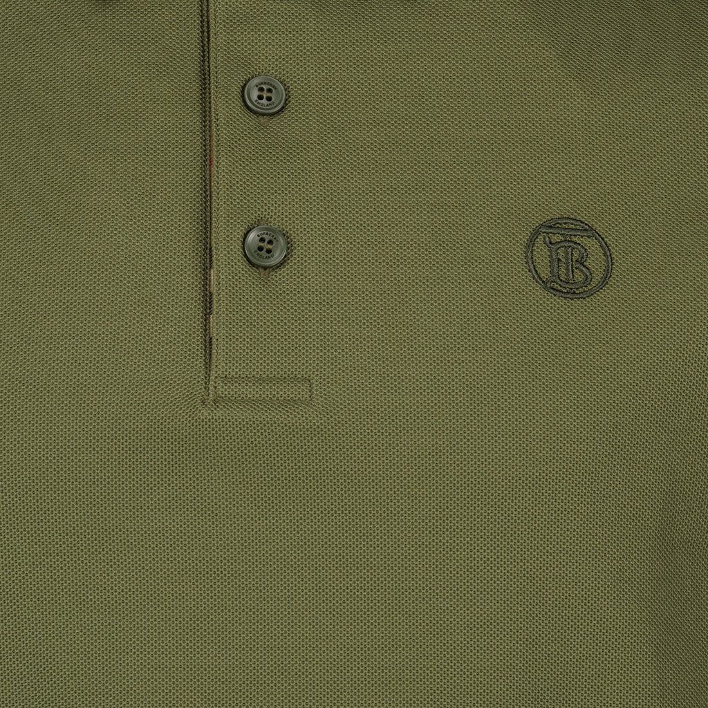 Poloshirts Polo Eddie Burberry Grün Homme
