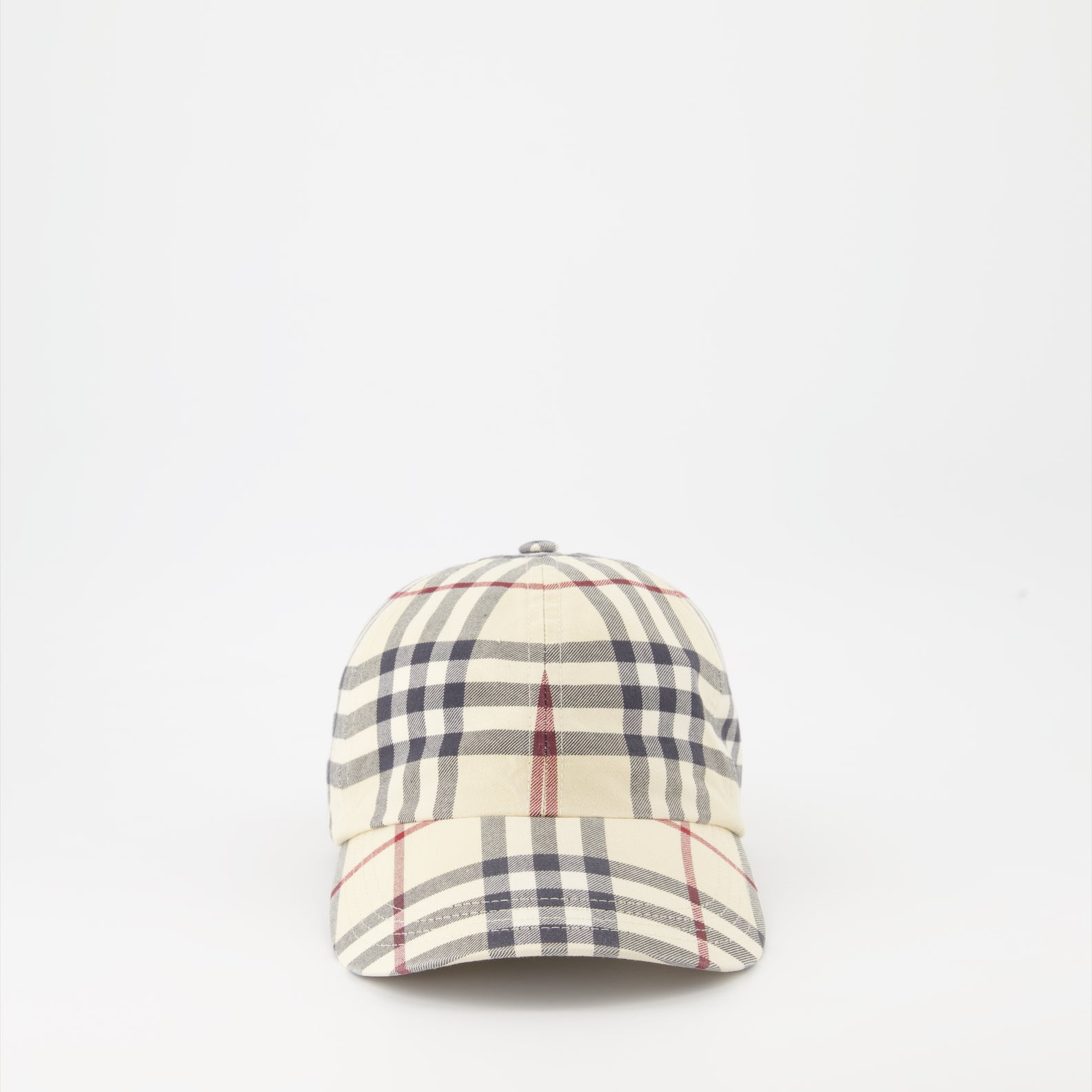 Chapeaux, casquettes et bonnets Casquette à carreaux Burberry Beige Unisexe