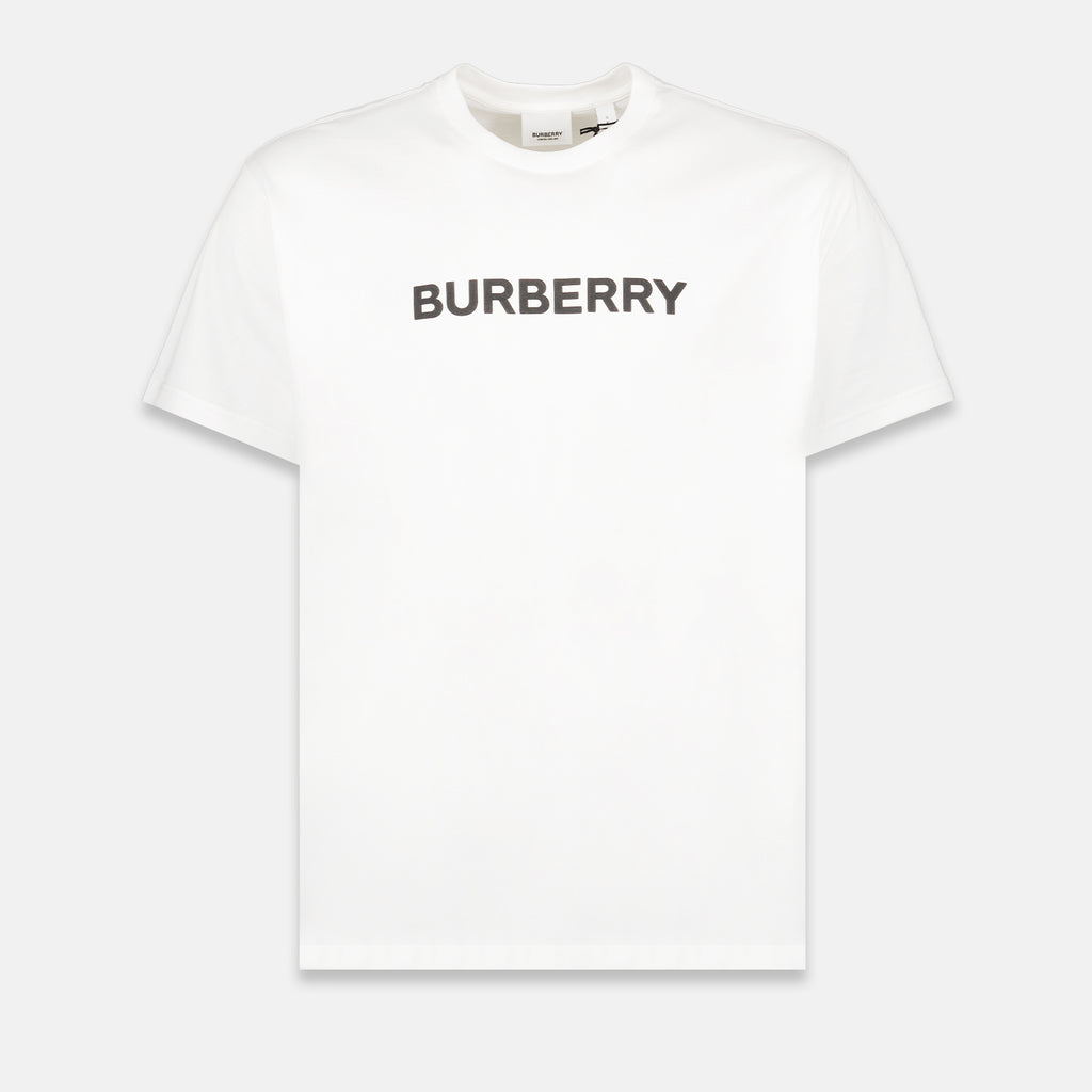 T-shirt T-shirt con Logo Burberry Bianco Homme