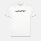 T-shirt T-shirt con Logo Burberry Bianco Homme