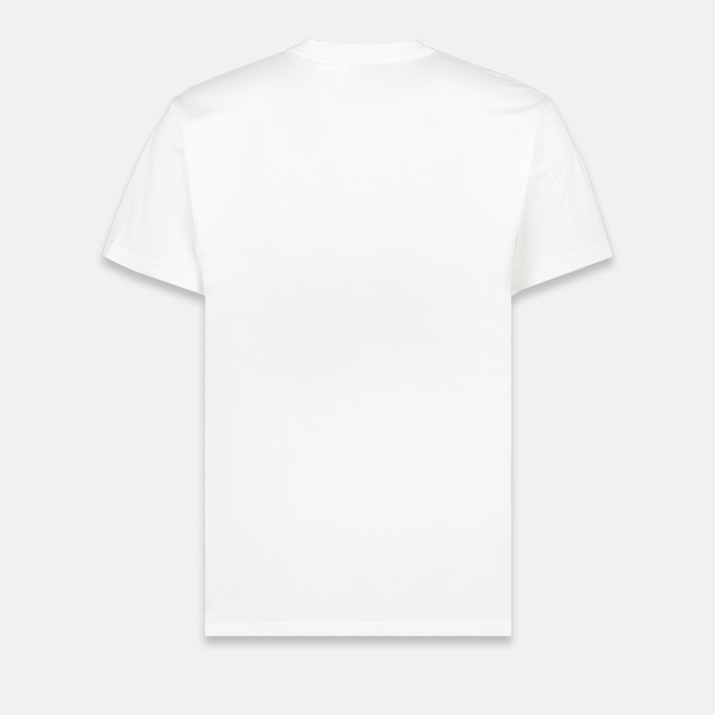 T-shirt T-shirt con Logo Burberry Bianco Homme