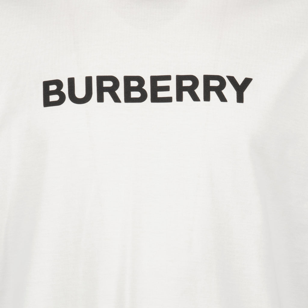 T-shirt T-shirt con Logo Burberry Bianco Homme