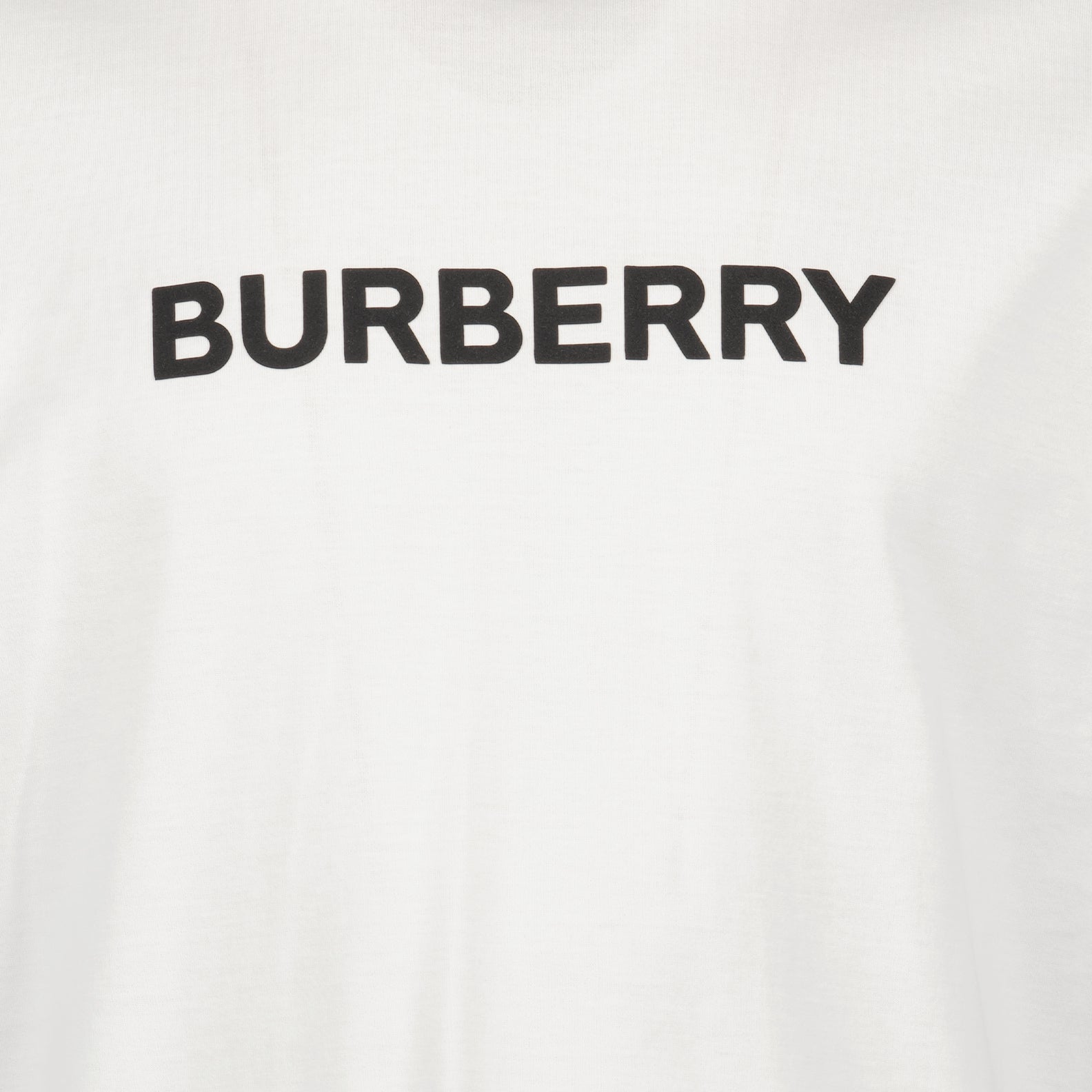 T-shirt T-shirt con Logo Burberry Bianco Homme