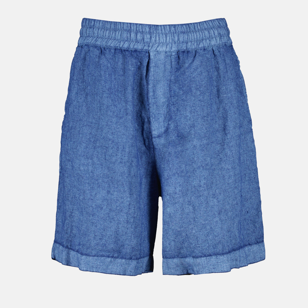 ショートパンツ Short en lin Cavalier Burberry 青 Homme