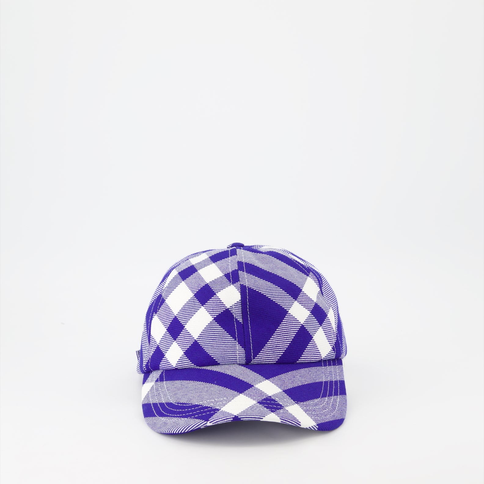 Chapeaux, casquettes et bonnets Casquette de baseball à carreaux Burberry Violet Unisexe