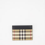 Petite maroquinerie Porte-cartes à carreaux Burberry Beige Homme