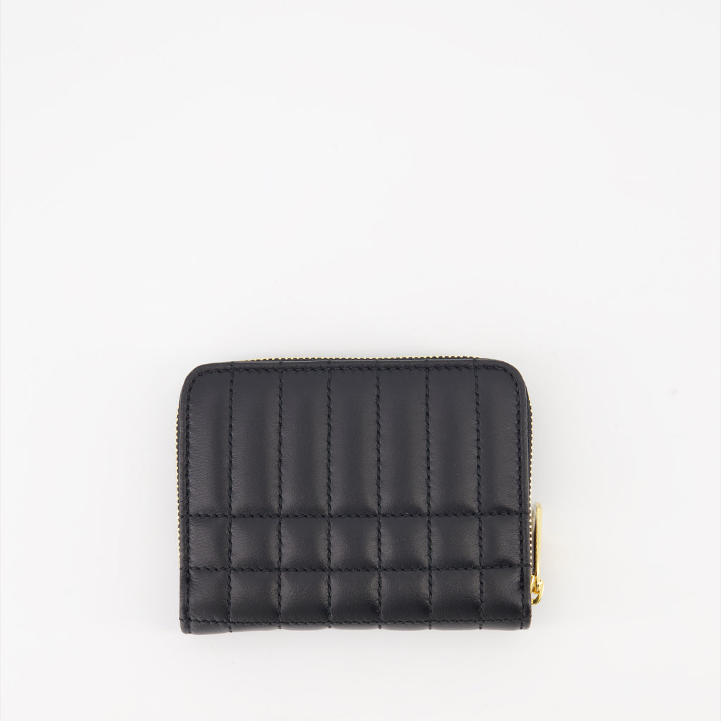 Kleine lederwaren TB Wallet Burberry Schwarz Femme