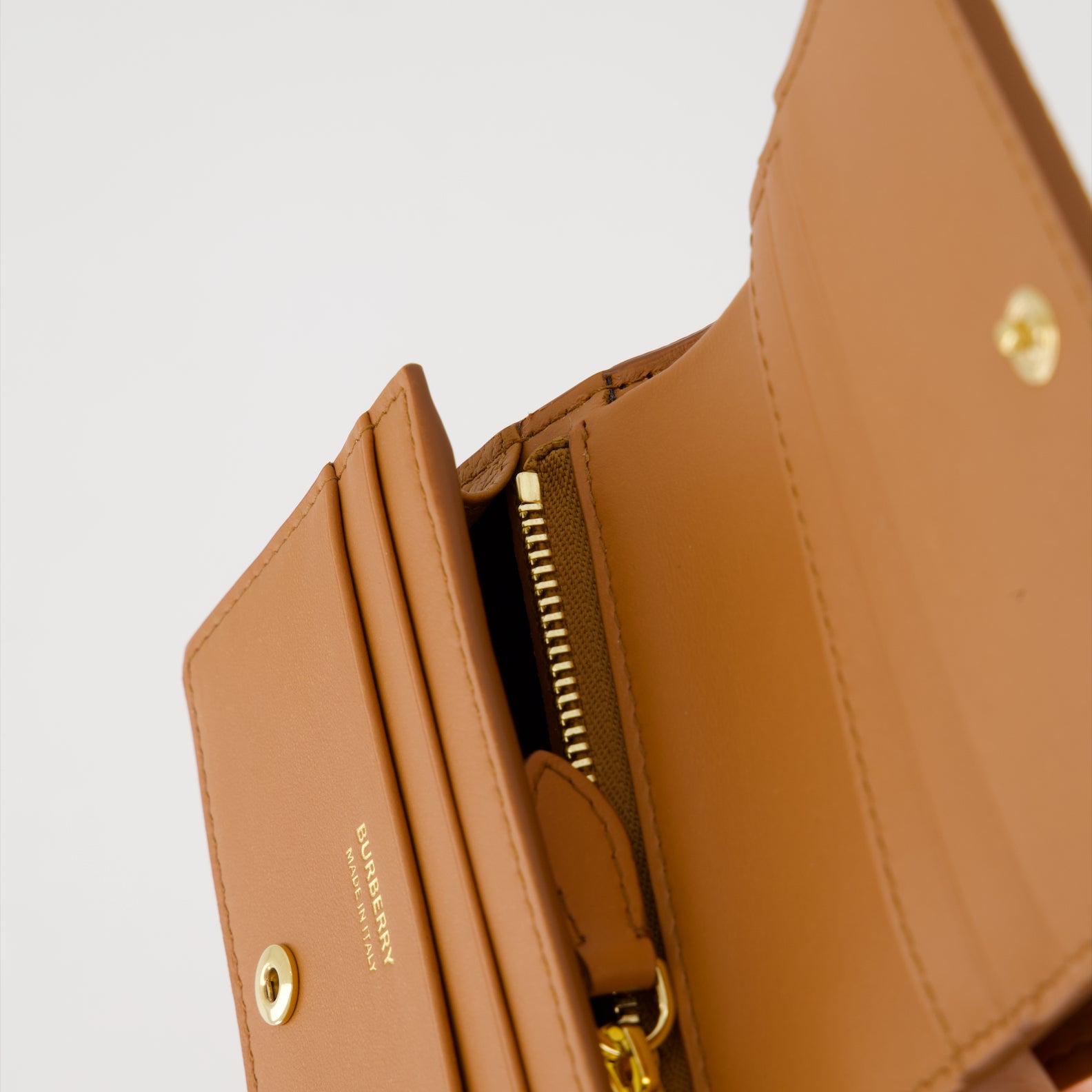 Small leather goods Portefeuille TB Burberry Brown Femme