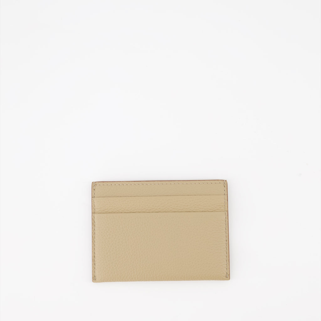 Small leather goods Compact TB card holder Burberry Beige Women