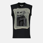 T-shirts T-shirt snatched Maison Margiela Noir Femme
