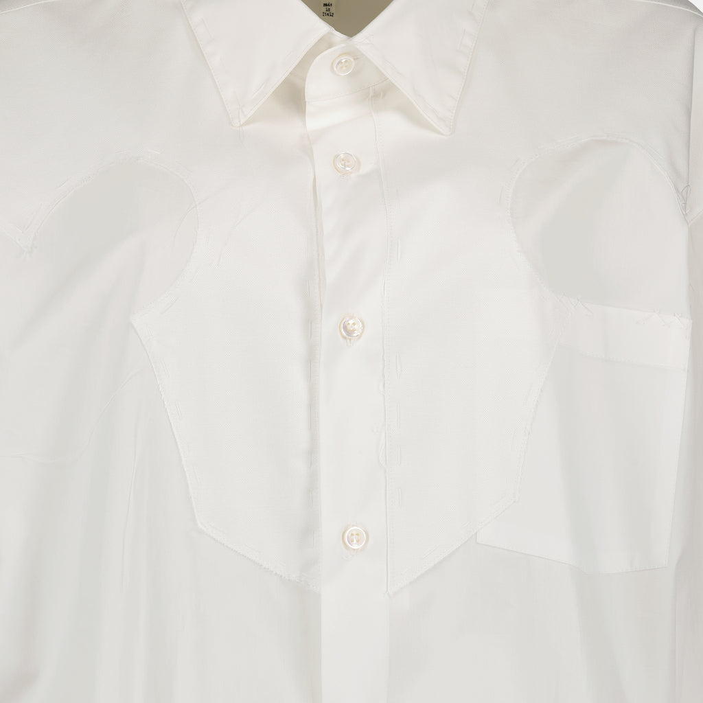 드레스 Robe chemise oversize Maison Margiela 하얀색 Femme